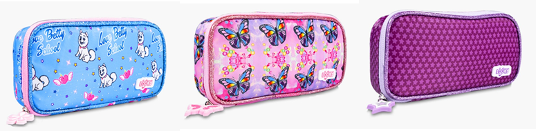 Trousse Rectangulaire 2ZIP + Eccusson Fille