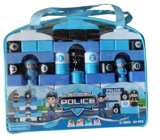 Blocs Police 53 Pièces