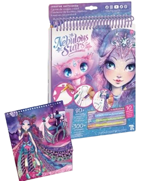 Carnet de Croquis Créatif de Nebulia