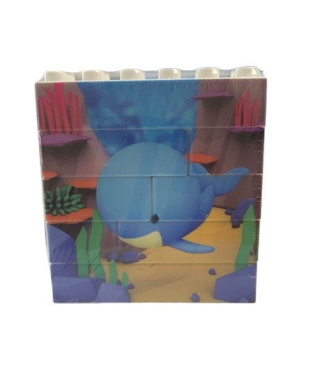 Puzzle Up Display Sea animals 8 pieces