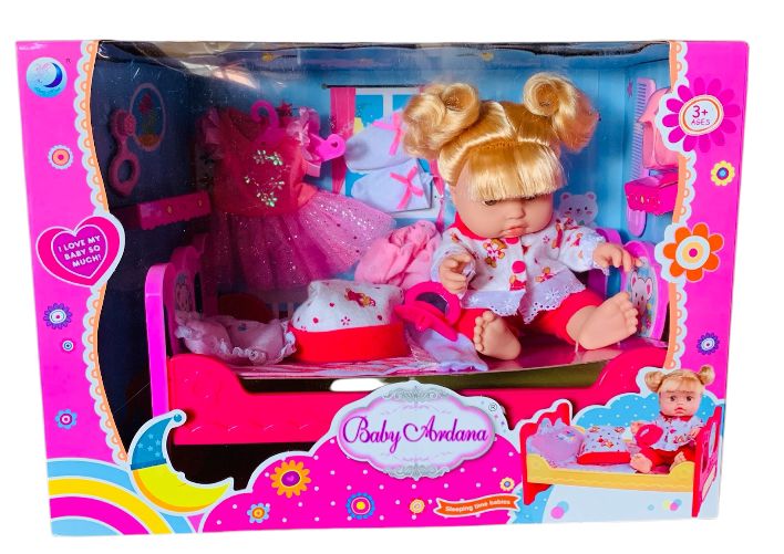 Poupée Baby Ardana Repas et Jeu Créatif