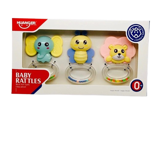 Pack 3 Hochets