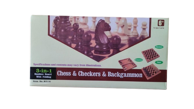Jeu D'échecs 3 in 1