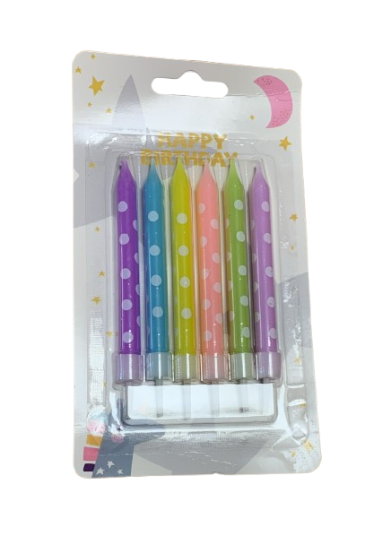 Bougies Multi Couleurs