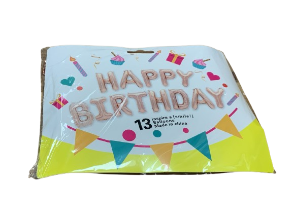 Ballon Happy Birthday