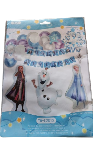 Kit Ballon de fête Frozen