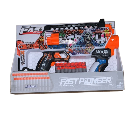 Pistolet Avec 24 Flèches