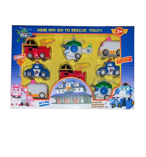 Ensemble Figurine Robocar