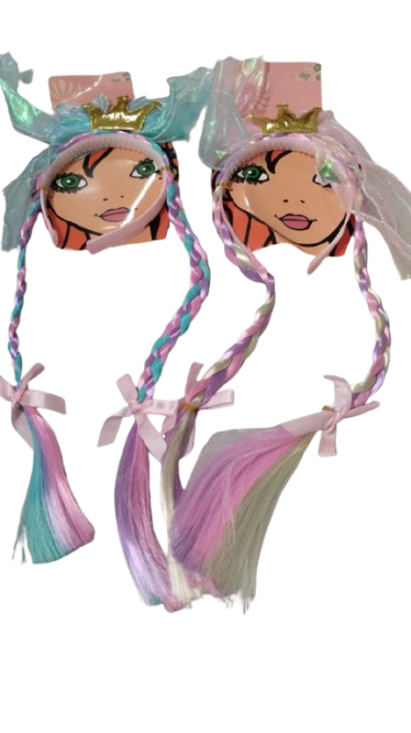 Serre Tête Avec Tresses Princesse