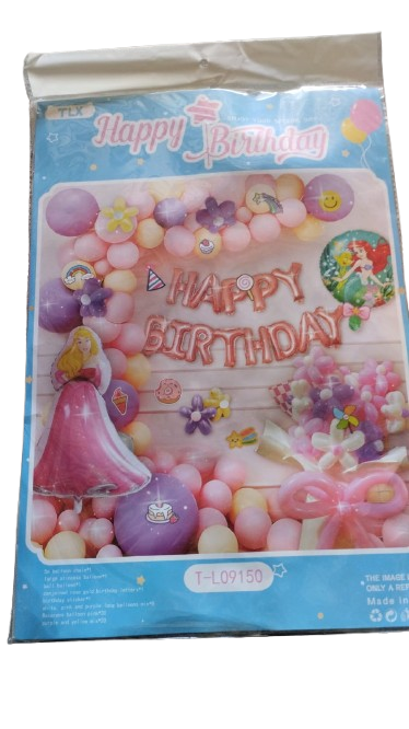 Kit Ballon de fête Princess