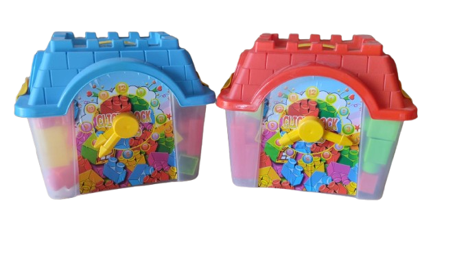 24 pcs de Briques avec Horloge