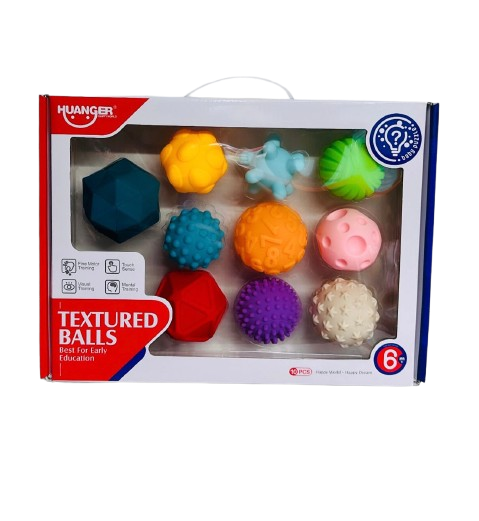Set de 10 Balles Sensorielles