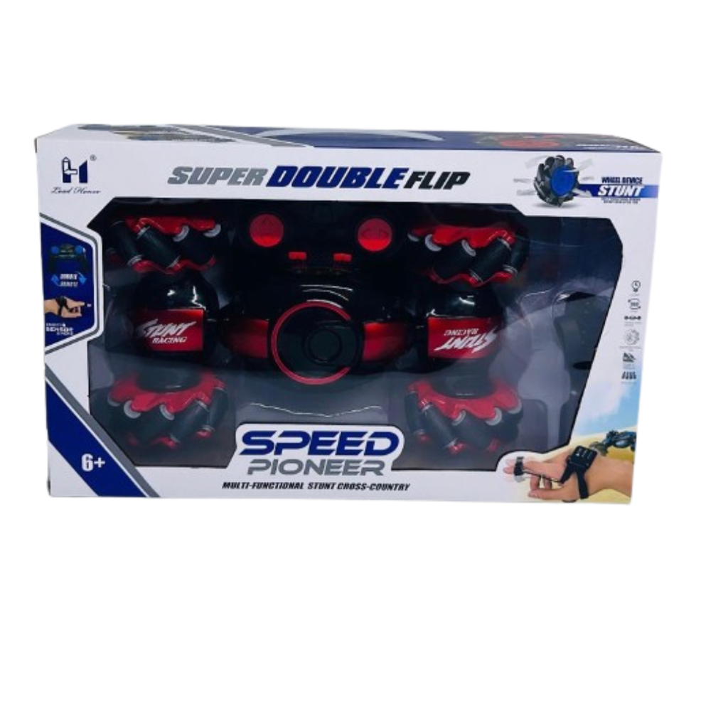 Voiture Avec Montre Rotative Double Face