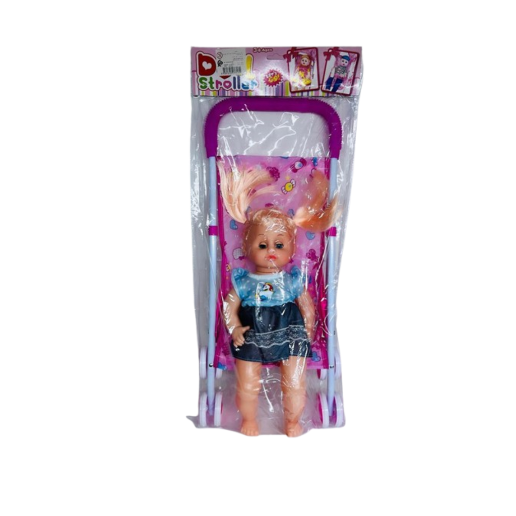 Poussette avec Poupée