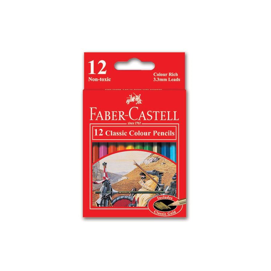 12 CRAYON COUL. CLASSIC SHORT
