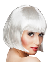 PERRUQUE CABARET BLANC