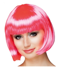 PERRUQUE CABARET ROSE