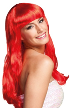 PERRUQUE CHIQUES ROUGE