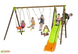 Portique Helio bois et métal 2.30m