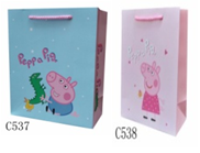 Sac Cadeau Peppa Pig 21x25x10 cm
