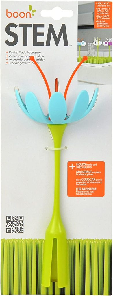STEM Egouttoir fleur orange/bleu - Boon