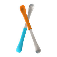 Swap lot de 2 cuillères orange/bleu - Bo