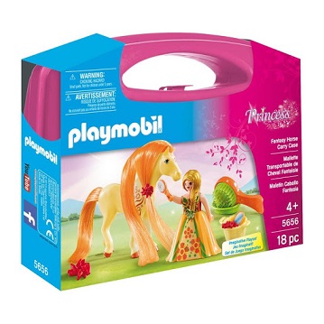 Valisette princesse et cheval