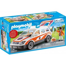 Voiture et ambulancier