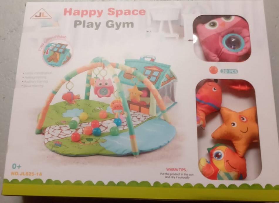 Tapis d'éveil maisonnette 2 en 1