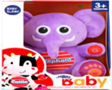 Eléphant en peluche pour bébé