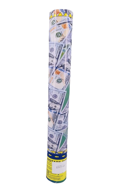 Bombe de table confettis Popper Dollar