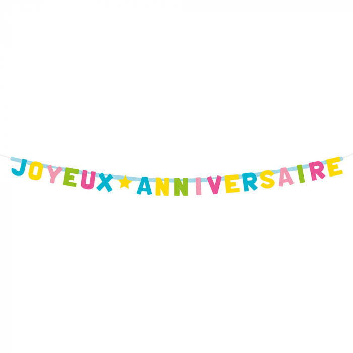 Guirlande Joyeux Anniversaire