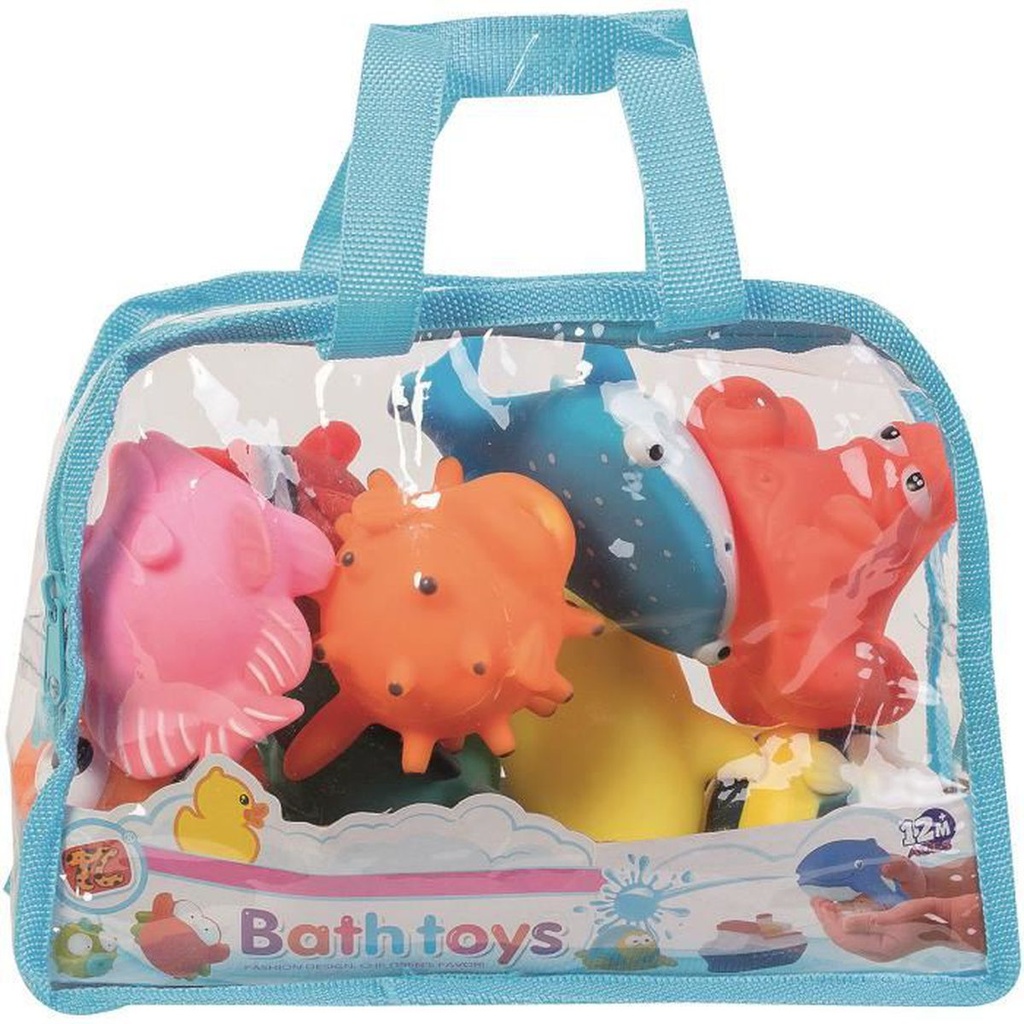 Sac animaux de bain : 10 animaux