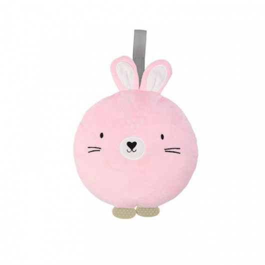 Peluche musicale "MoMi Lulu"- Lapin Rose