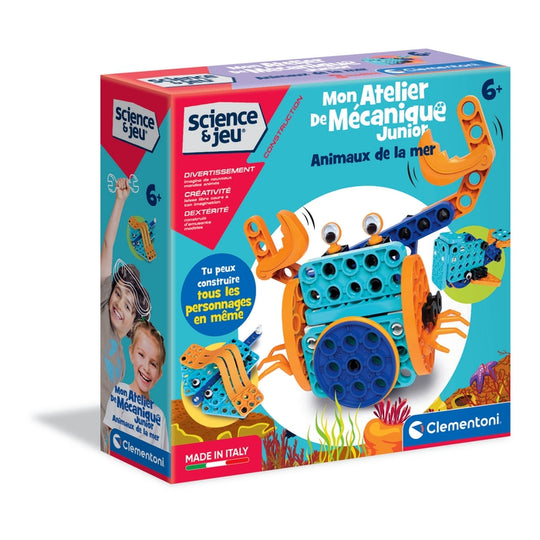 Mon Atelier de Mécanique Junior-Animaux de la mer.