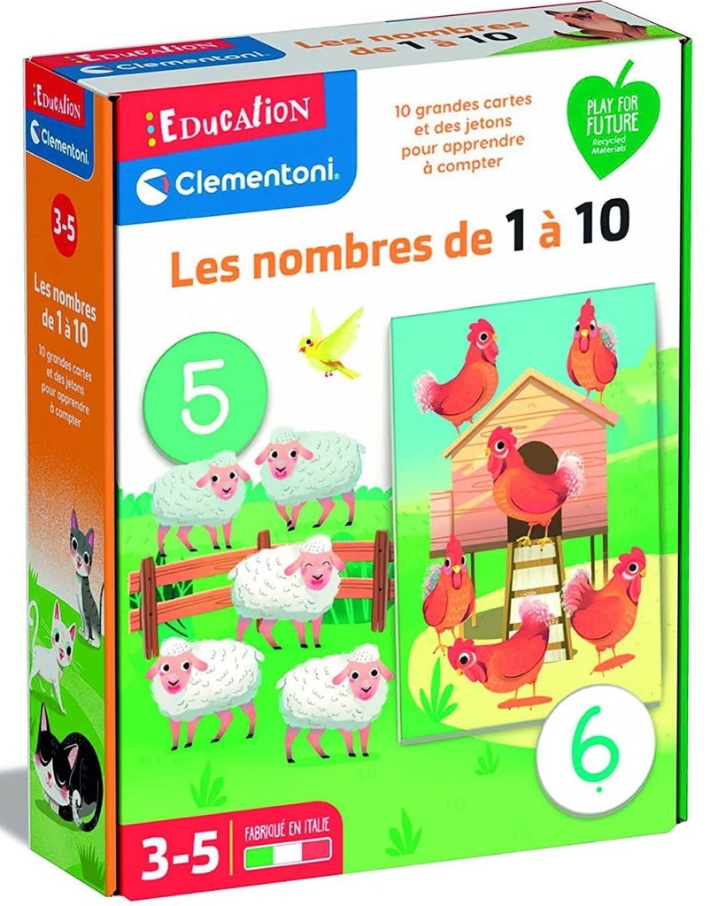 Les nombres de 1 à 10