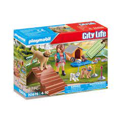CITY LIFE CADEAU EDUCATRICE ET CHIENS