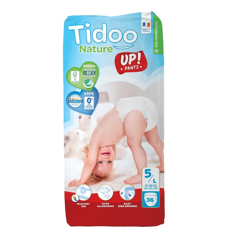 TIDOO CULOTTES T5/L 12-18KG 36U