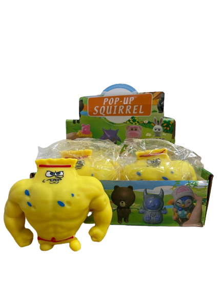Anti-stress Pop-up Squirrel Spongebob
