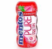 PURE FRESH STRAWBERRY MENTOS 24G