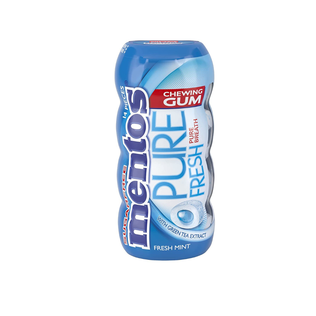 PURE FRESH MINT 24.5G POCKET BOTTLE MENTOS GUM SS