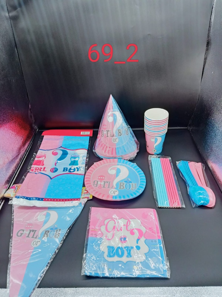 PACK 8PCS GIRL OR BOY