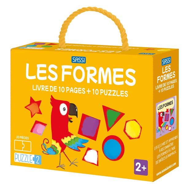 PUZZLE 2. LES FORMES - LIVRE DE 10 PAGES