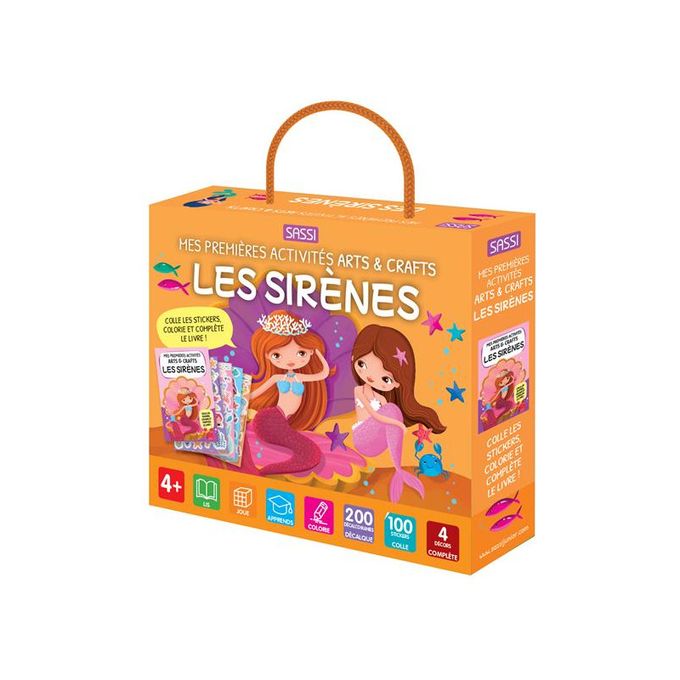 Mes Premiers Activités Arts ET Crafts Les sirènes