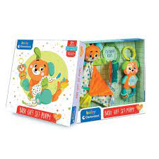 [17804] Hochet Baby Gift Set Puppy