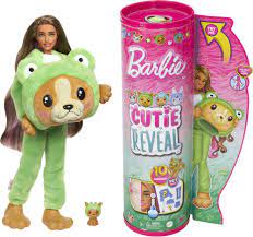 [HRK24] POUPEE BARBIE CUTIE REVEAL - CHIEN GRENOUILLE