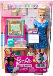 [HCN19] BARBIE - COFFRET POUPEE MAITRESSE ECOLE