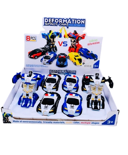 [AJ-715-1] Voiture de Police Transformer