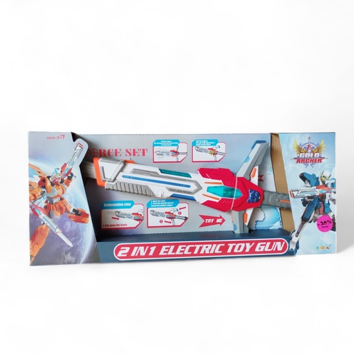 [35870] 2 in 1 Electric Toy Gun