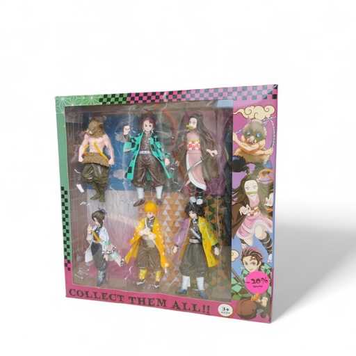 [8065] Figurine Anime 6 pièces